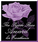 Purple Rose award graphic